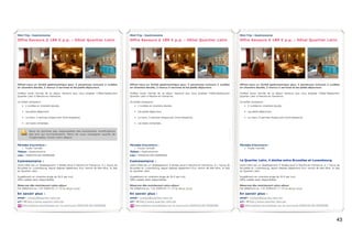 Le Quartier Latin, 4 étoiles entre Bruxelles et Luxembourg




                                                             43
 