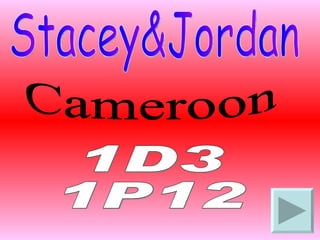 Stacey&Jordan Cameroon 1D3 1P12 