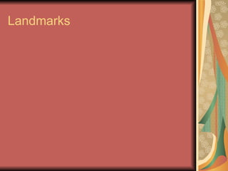 Landmarks 