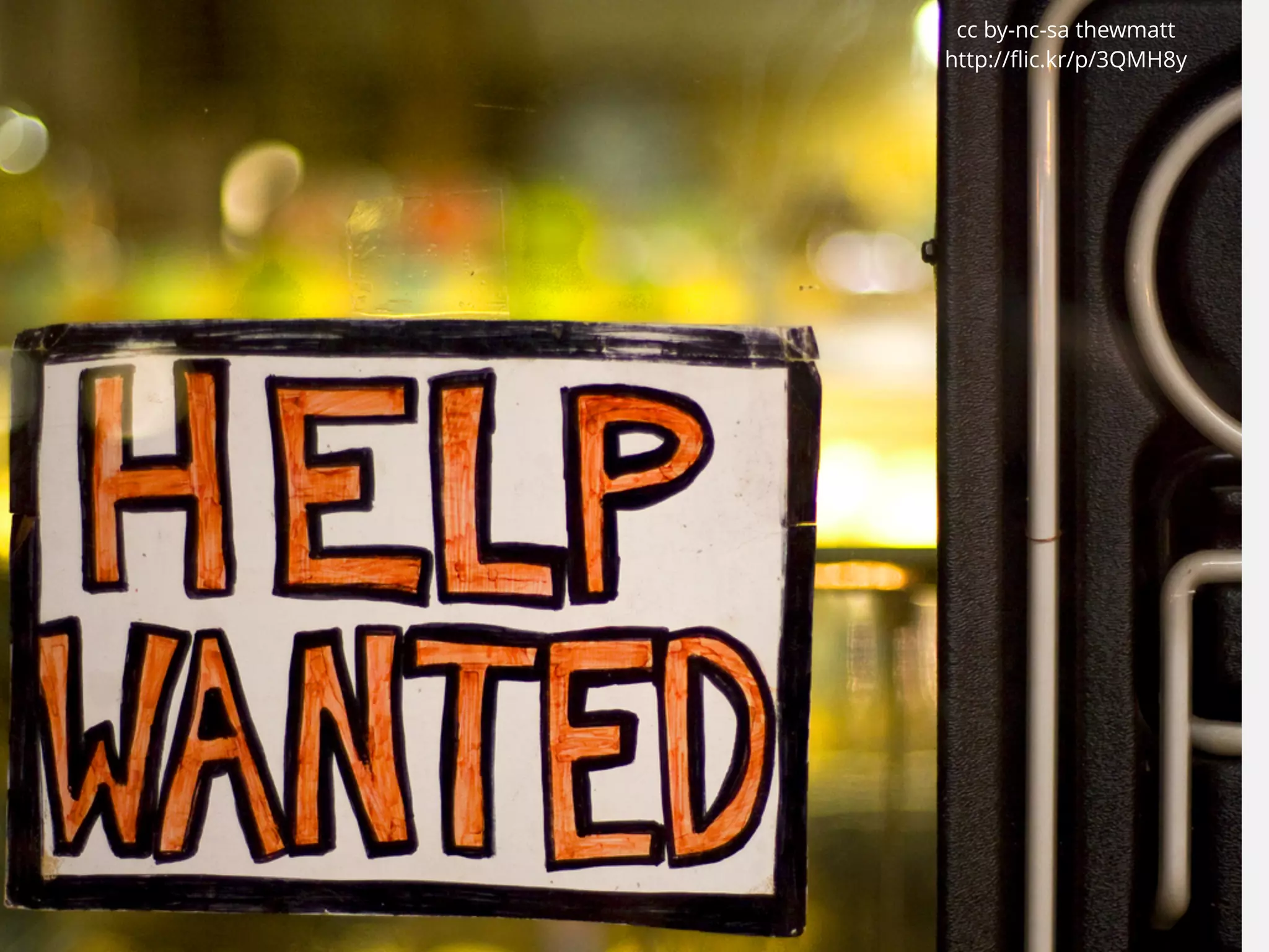 cc by-nc-sa thewmatt
http://ﬂic.kr/p/3QMH8y
 