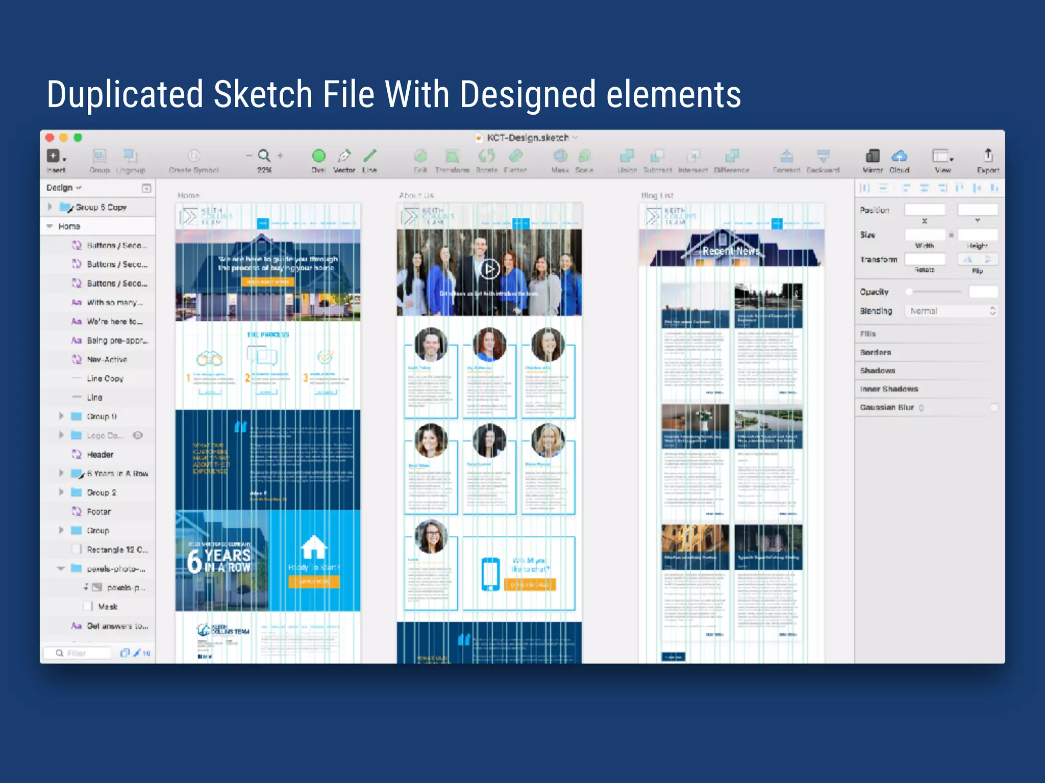 Duplicated Sketch File With Designed elements
 