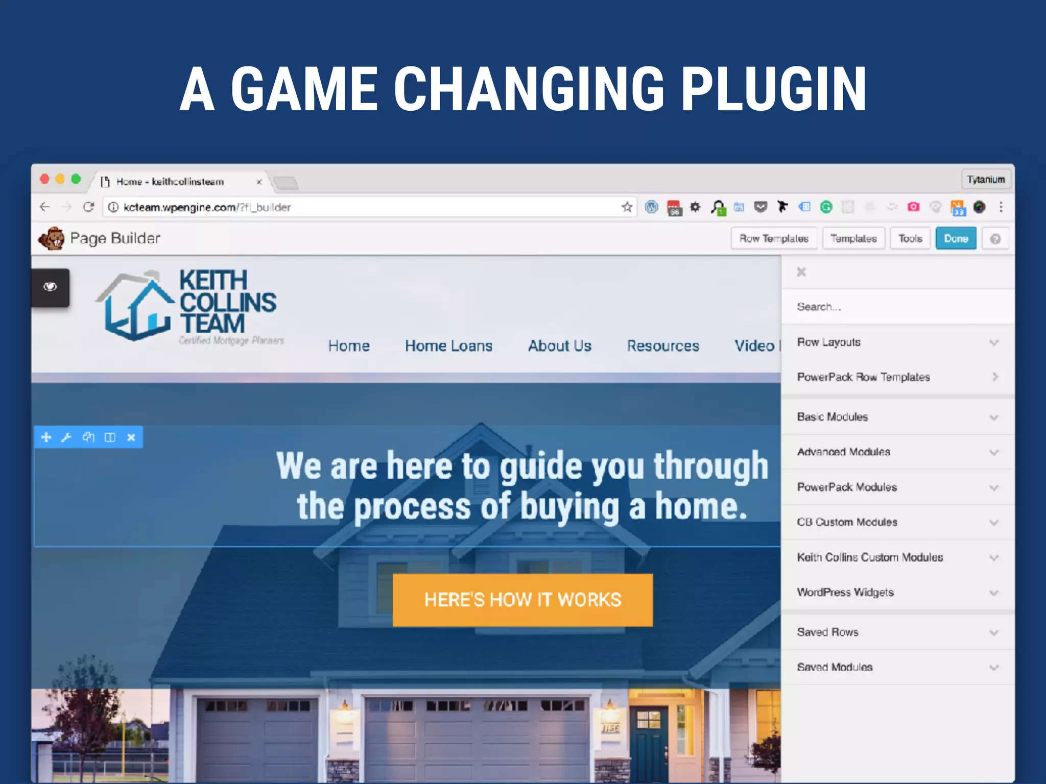 A GAME CHANGING PLUGIN
 