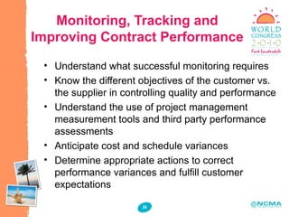 Effective Administration of Commercial Contracts | PPT