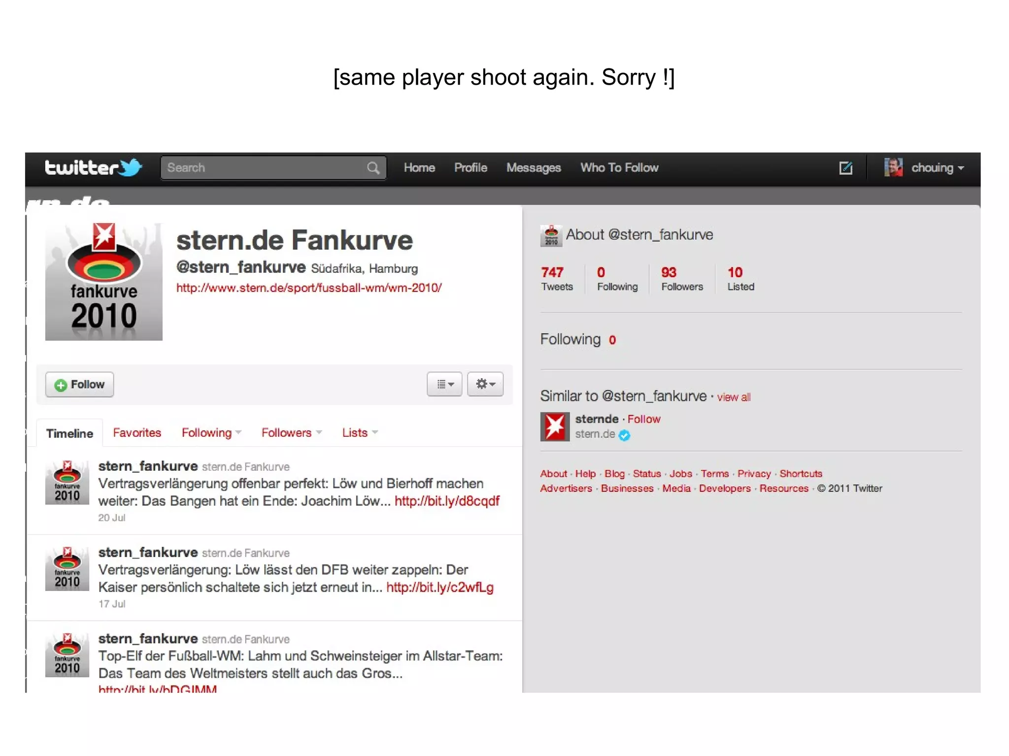 [same player shoot again. Sorry !]
 