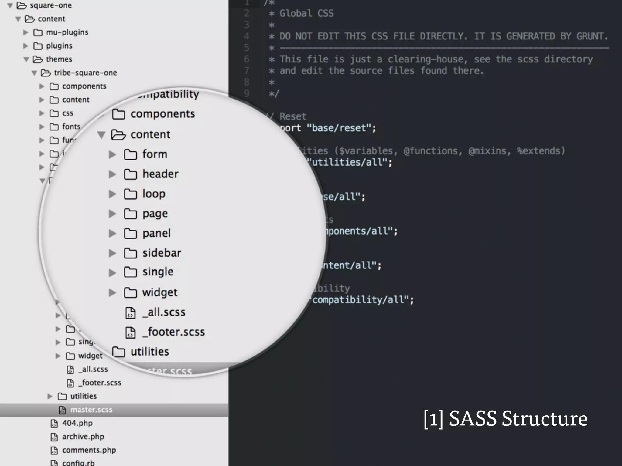 [1] SASS Structure
 