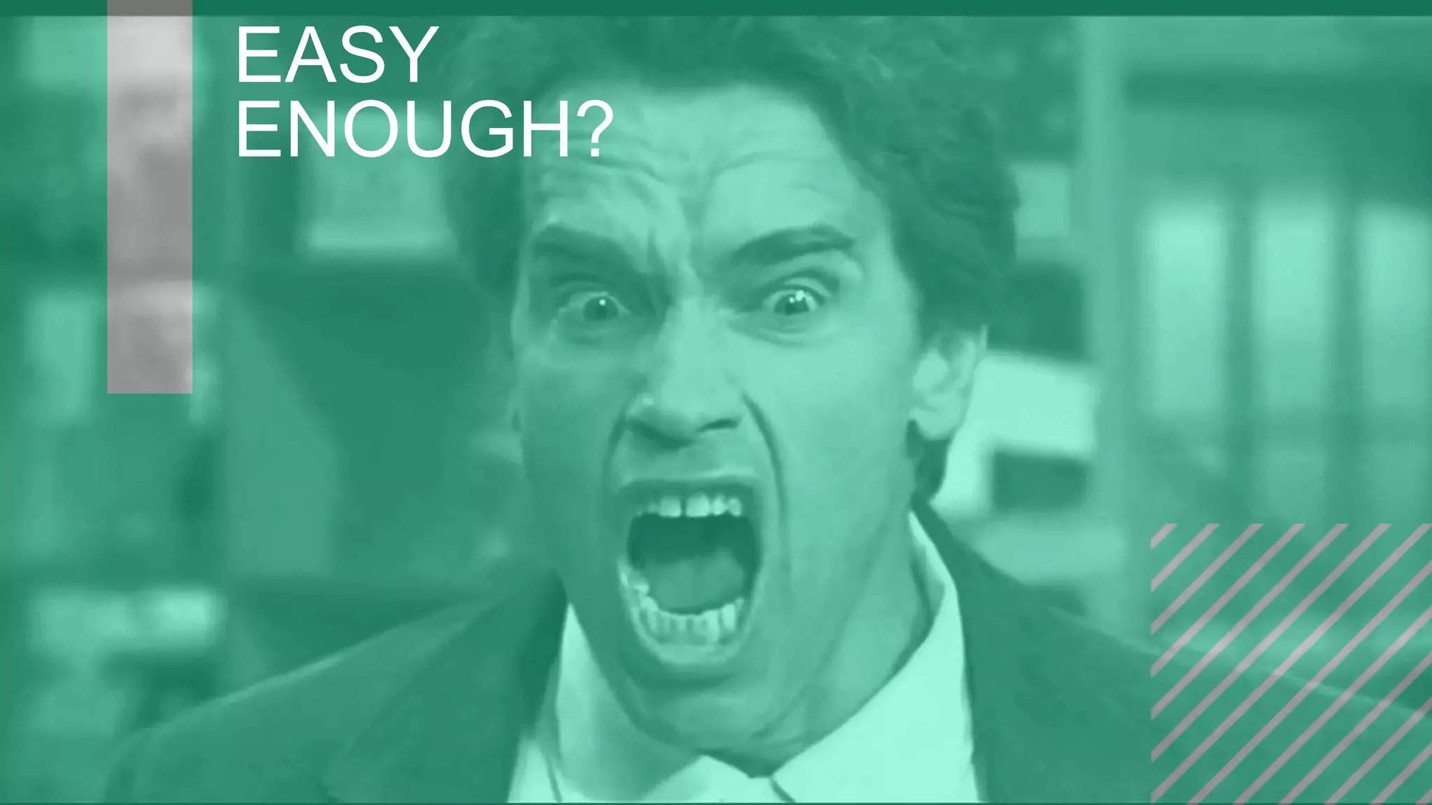 =
CAMPAIGNING
WITH
WORDPRESS
EASY
ENOUGH?
 