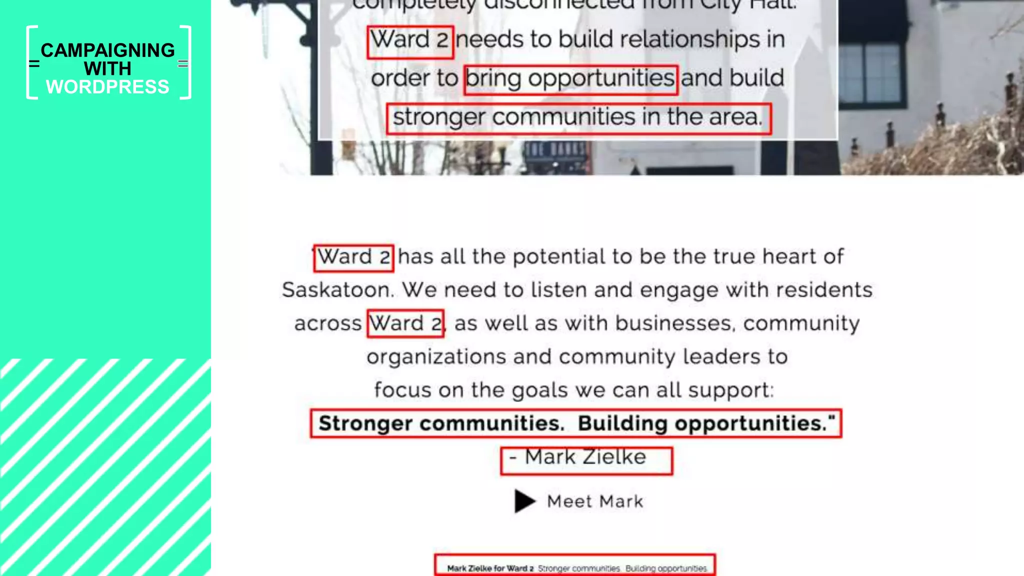 =
CAMPAIGNING
WITH
WORDPRESS
 