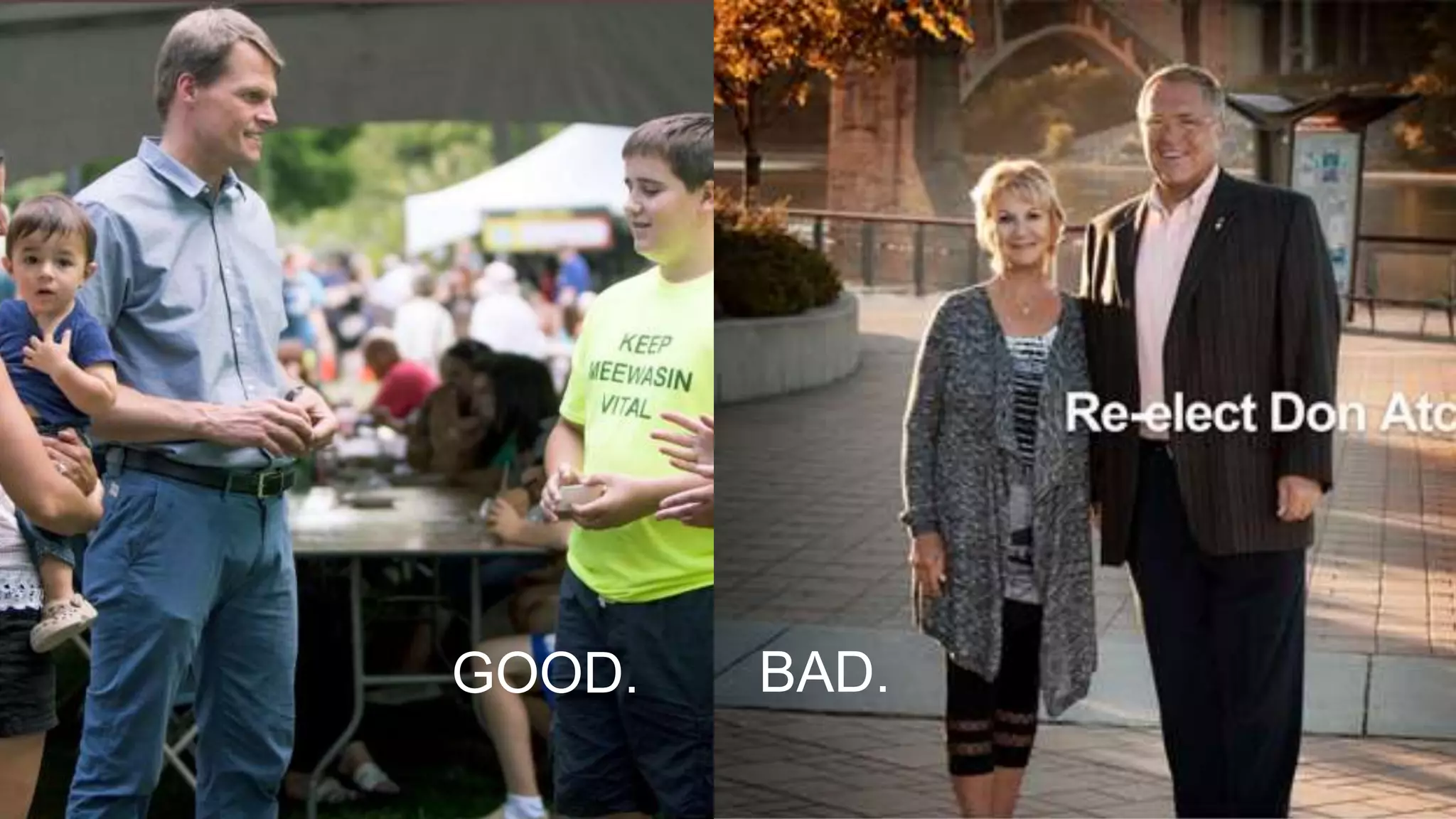 =
CAMPAIGNING
WITH
WORDPRESS
GOOD. BAD.
 