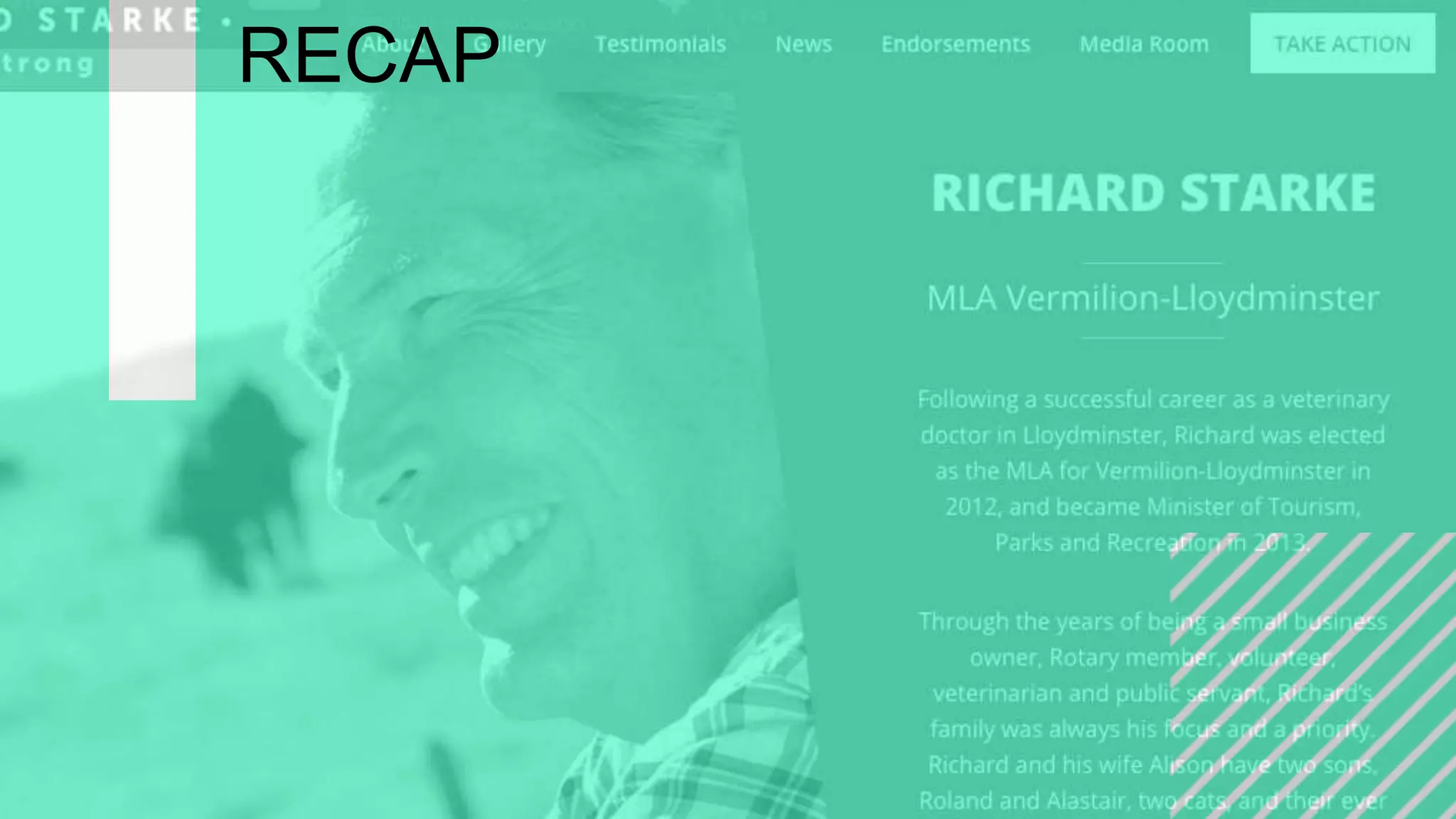 =
CAMPAIGNING
WITH
WORDPRESS
RECAP
 