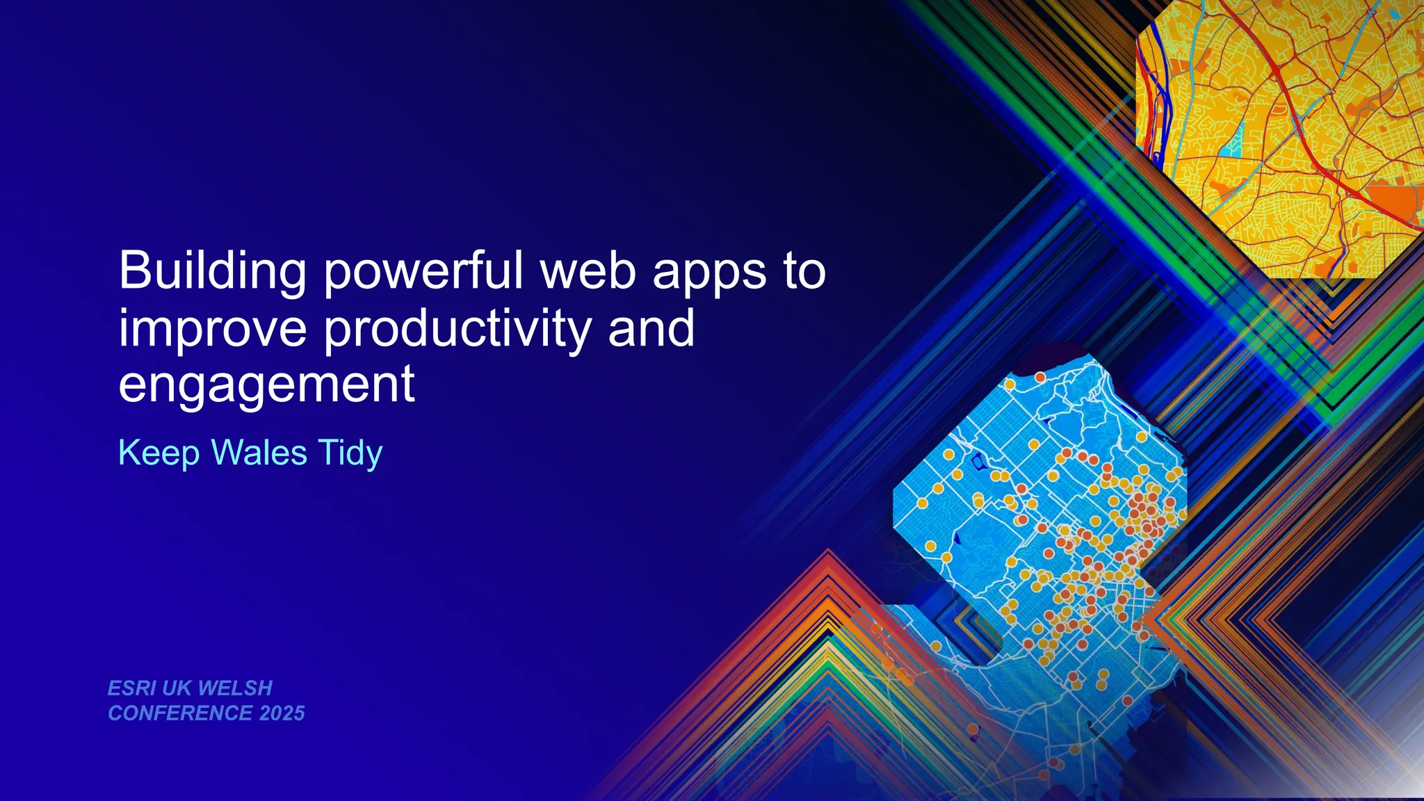 Building powerful web apps to
improve productivity and
engagement
Keep Wales Tidy
 