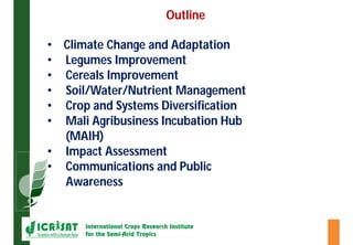 Asia Regional Program- Planning Meeting"Strengthening WCA-region collaboration : Needs and Opportunities".