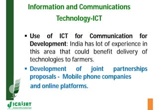 Asia Regional Program- Planning Meeting"Strengthening WCA-region collaboration : Needs and Opportunities".