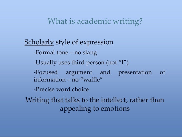 What is a academic paper