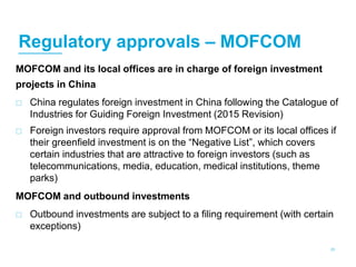 Mofcom Read Managing cross-border acquisitions of technology companies | PDF