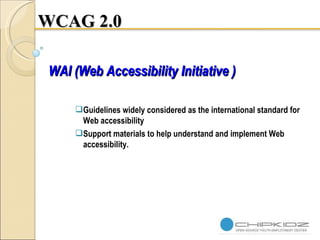 2.2.3 Examples - WCAG 2.0 - An introductory guide for Web developers