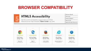 BROWSER COMPATIBILITY
 