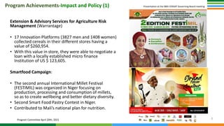 WCA Governing Board April 2021