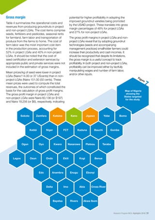 ICRISAT Research Program West and Central Africa 2016 Highlights- Preliminary impact of upscaling improved groundnut varieties into selected states of northern Nigeria