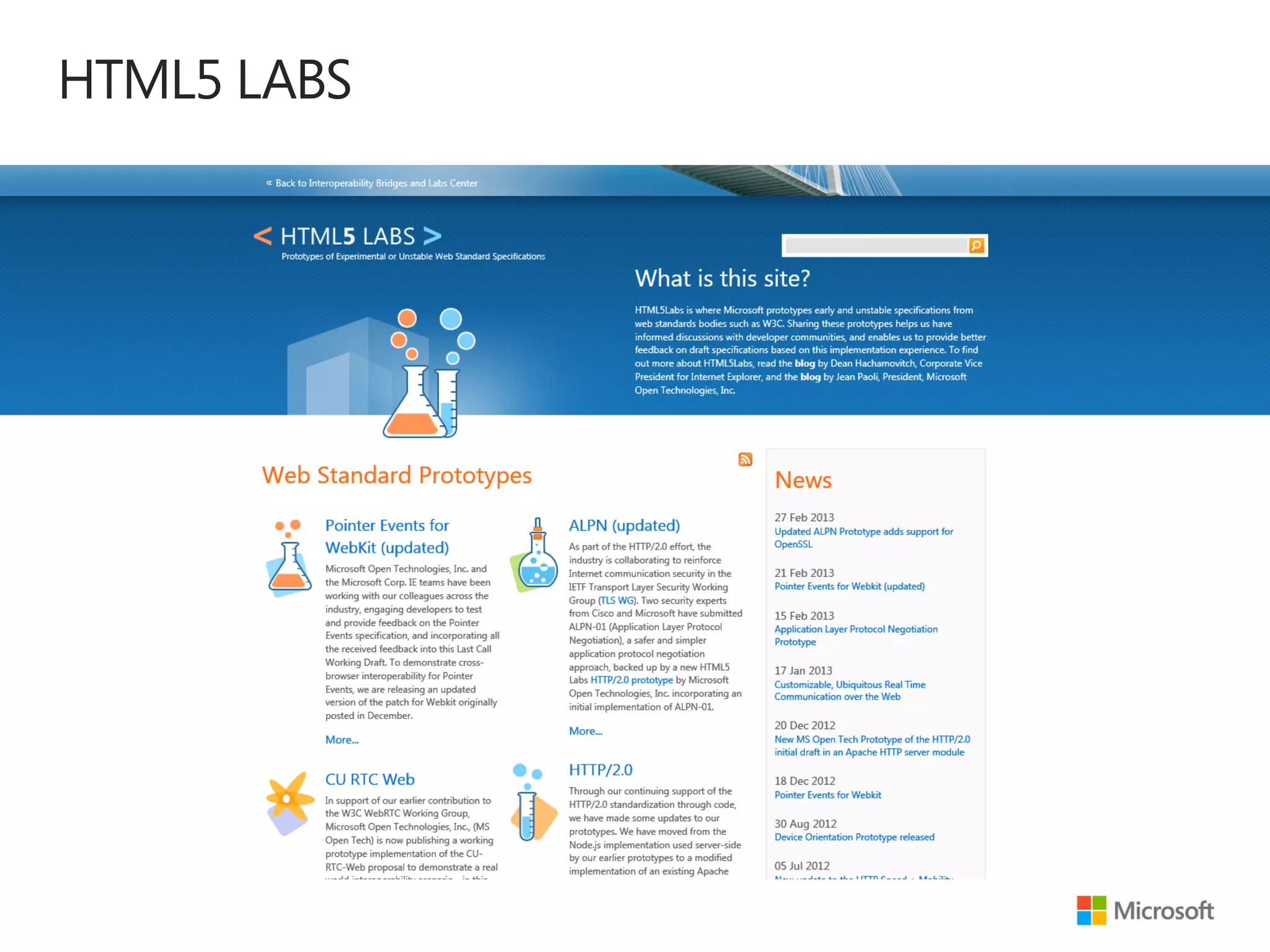 HTML5 LABS
 
