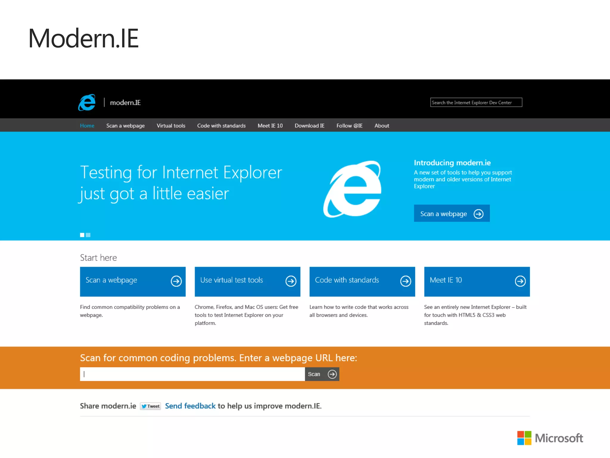 Modern.IE
 