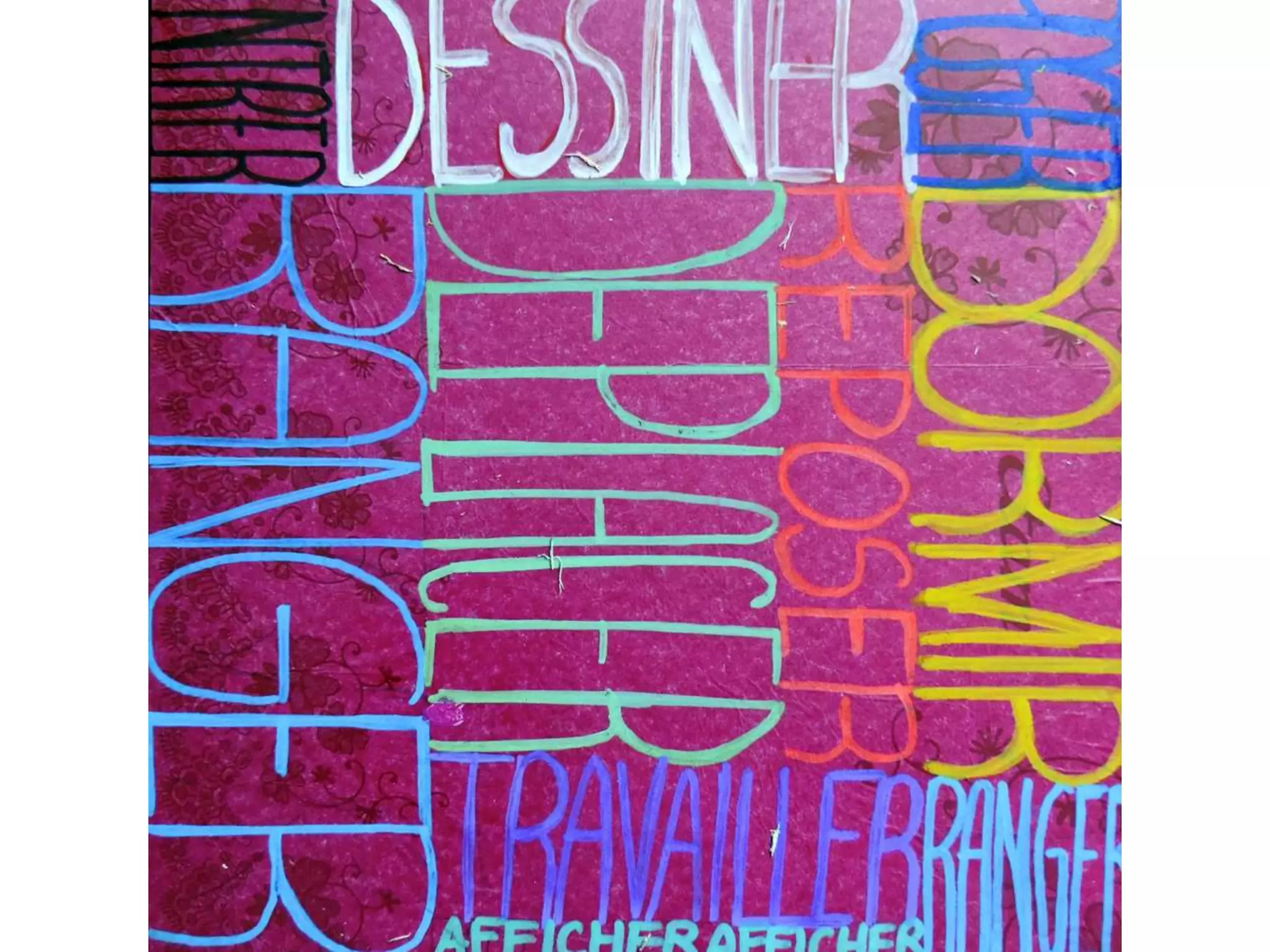 cartographie de mon habitation