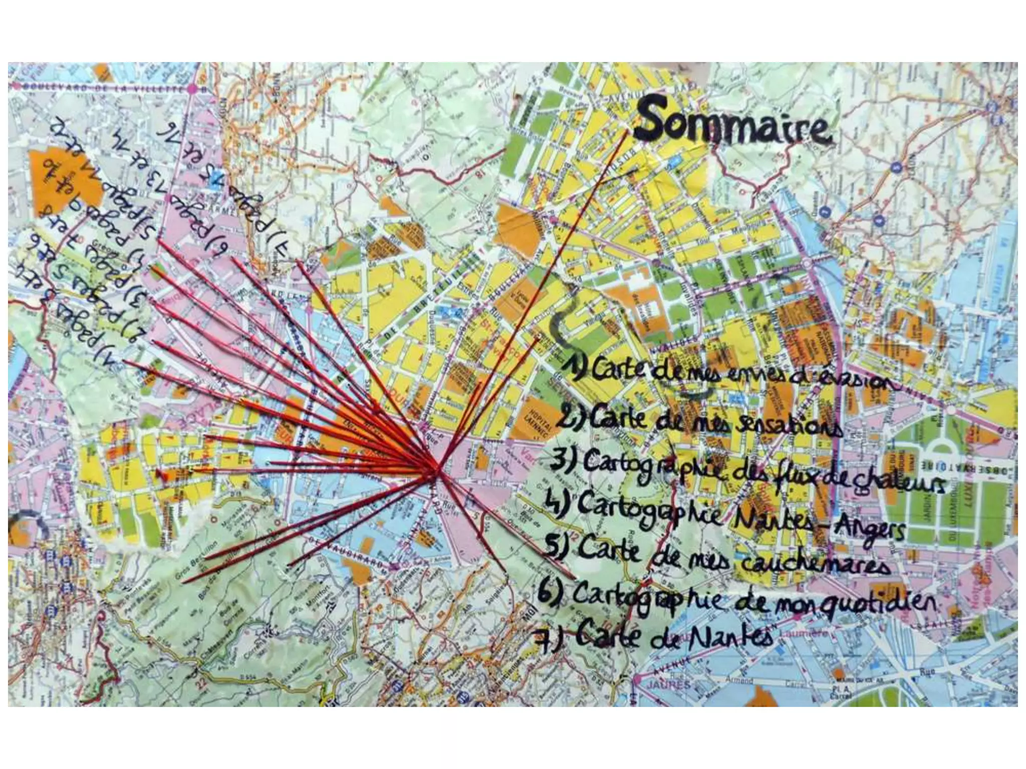 cartographie de mon habitation