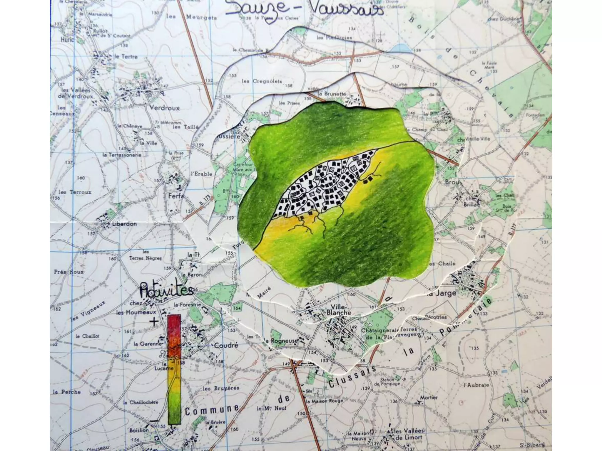 cartographie de mon habitation