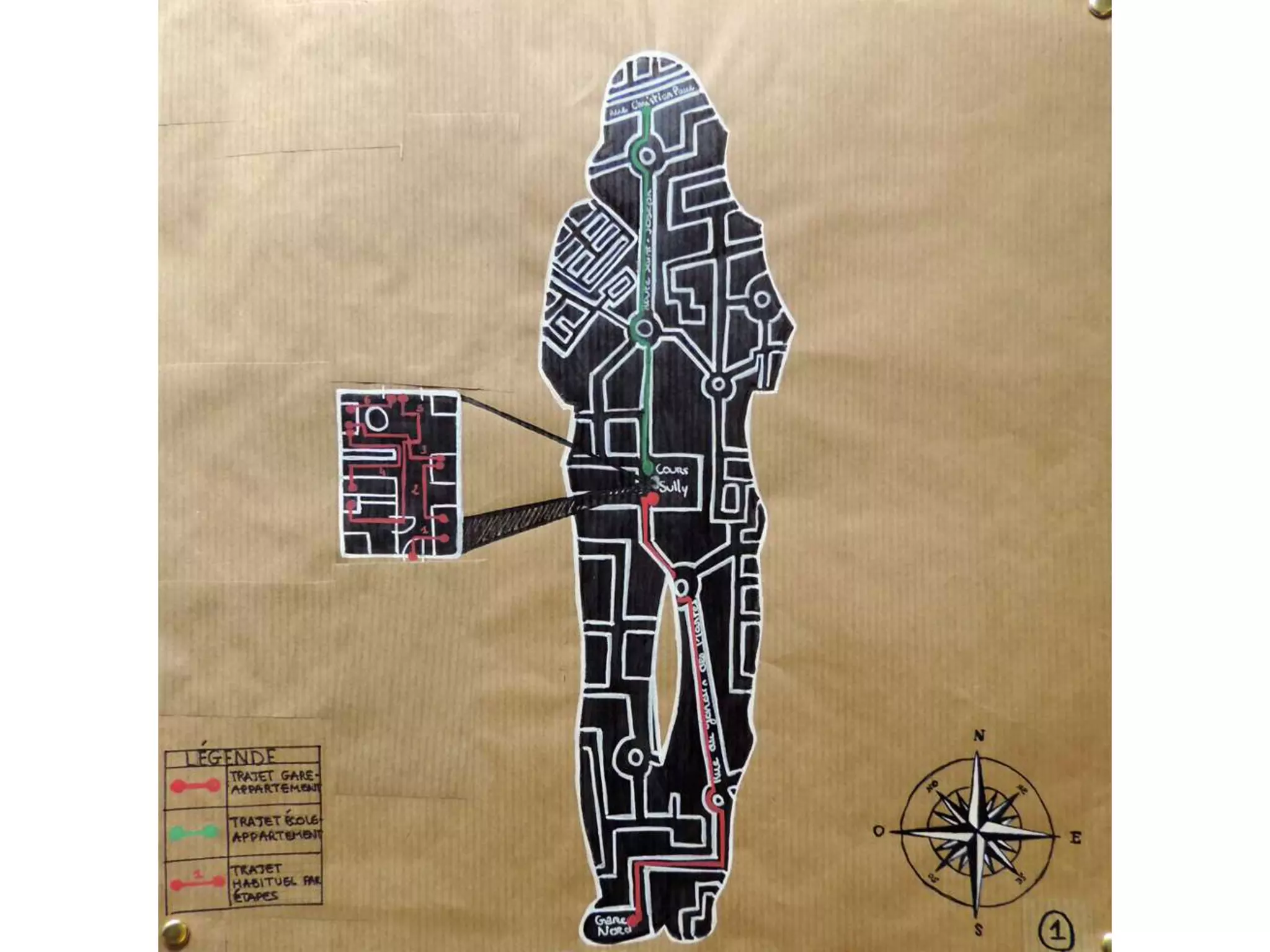 cartographie de mon habitation