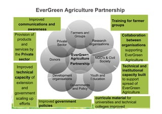 Transformational Opportunities to Perennialize Global Farming Creating an EverGreen Agriculture]