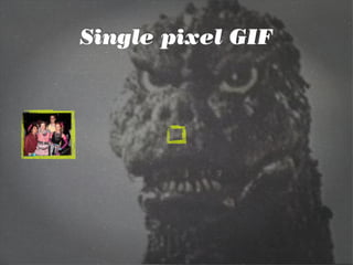 Single pixel GIF
 