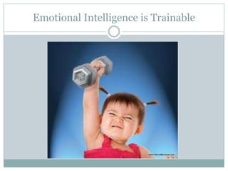 Emotional Intelligence is Trainable

 