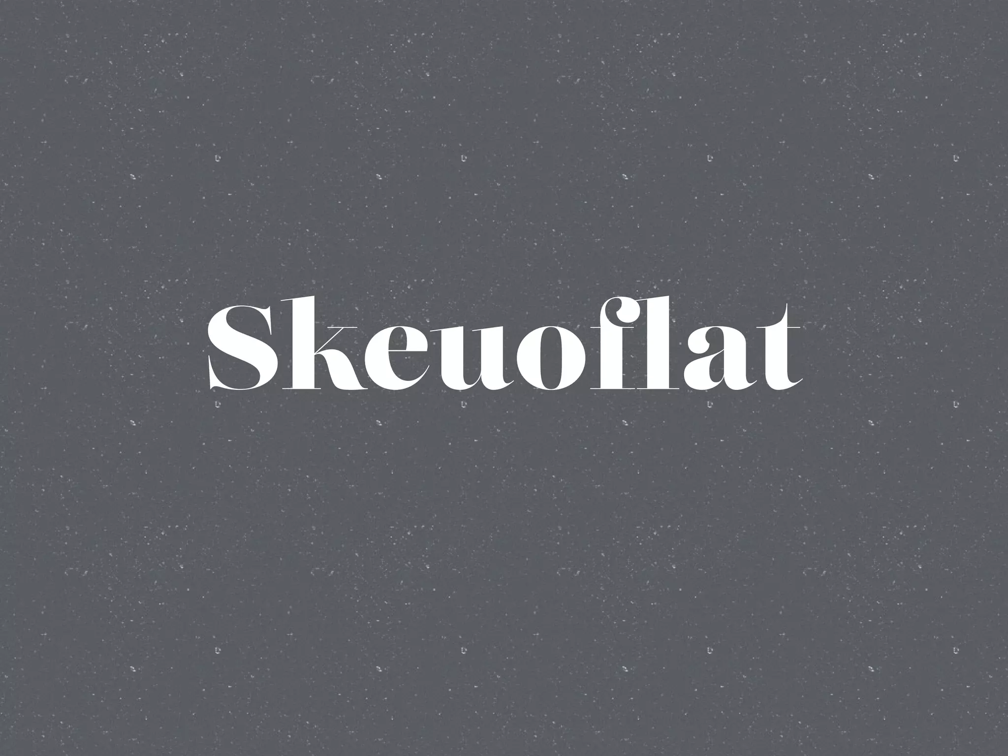 Skeuoflat
 