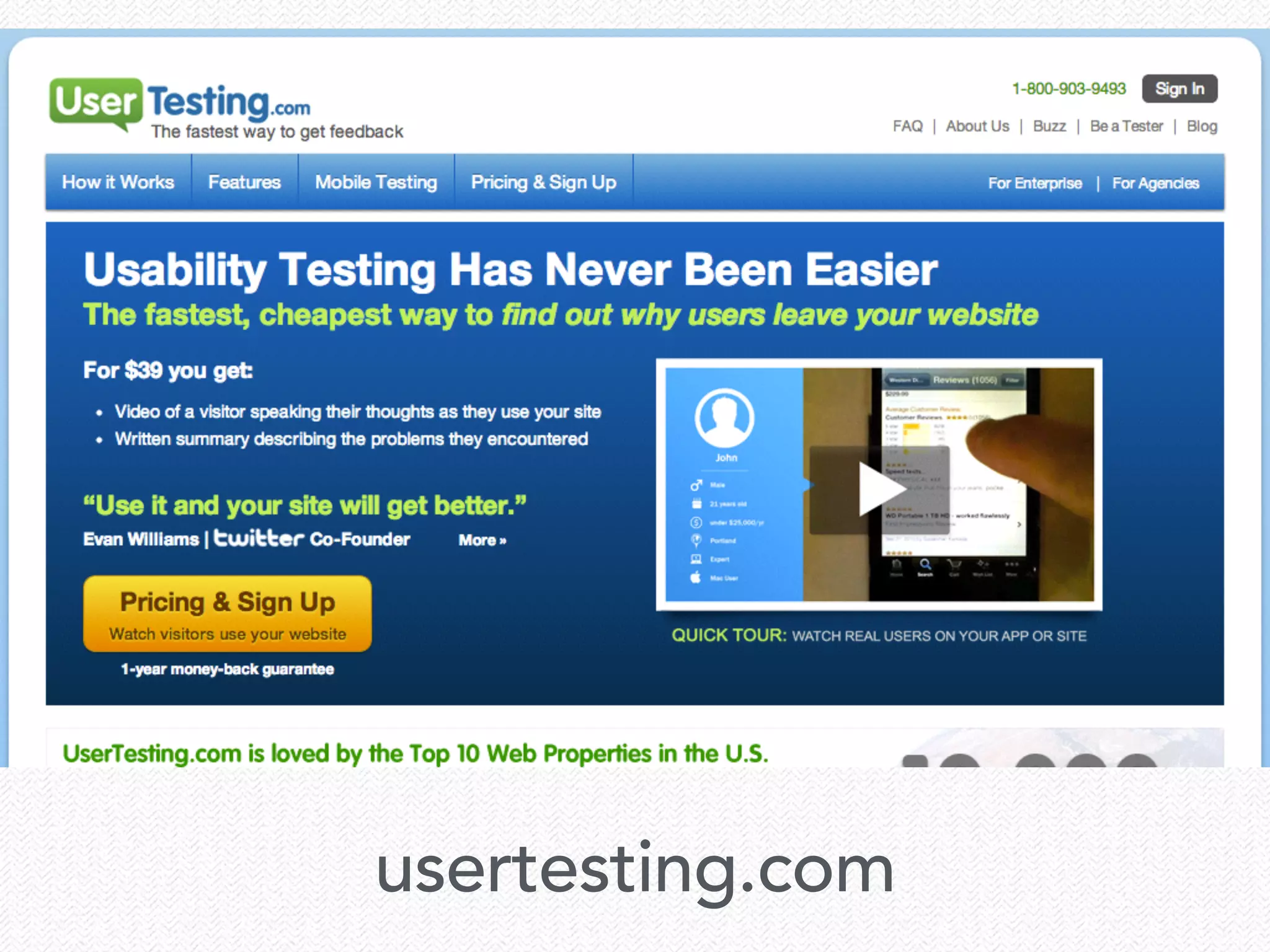 usertesting.com
 