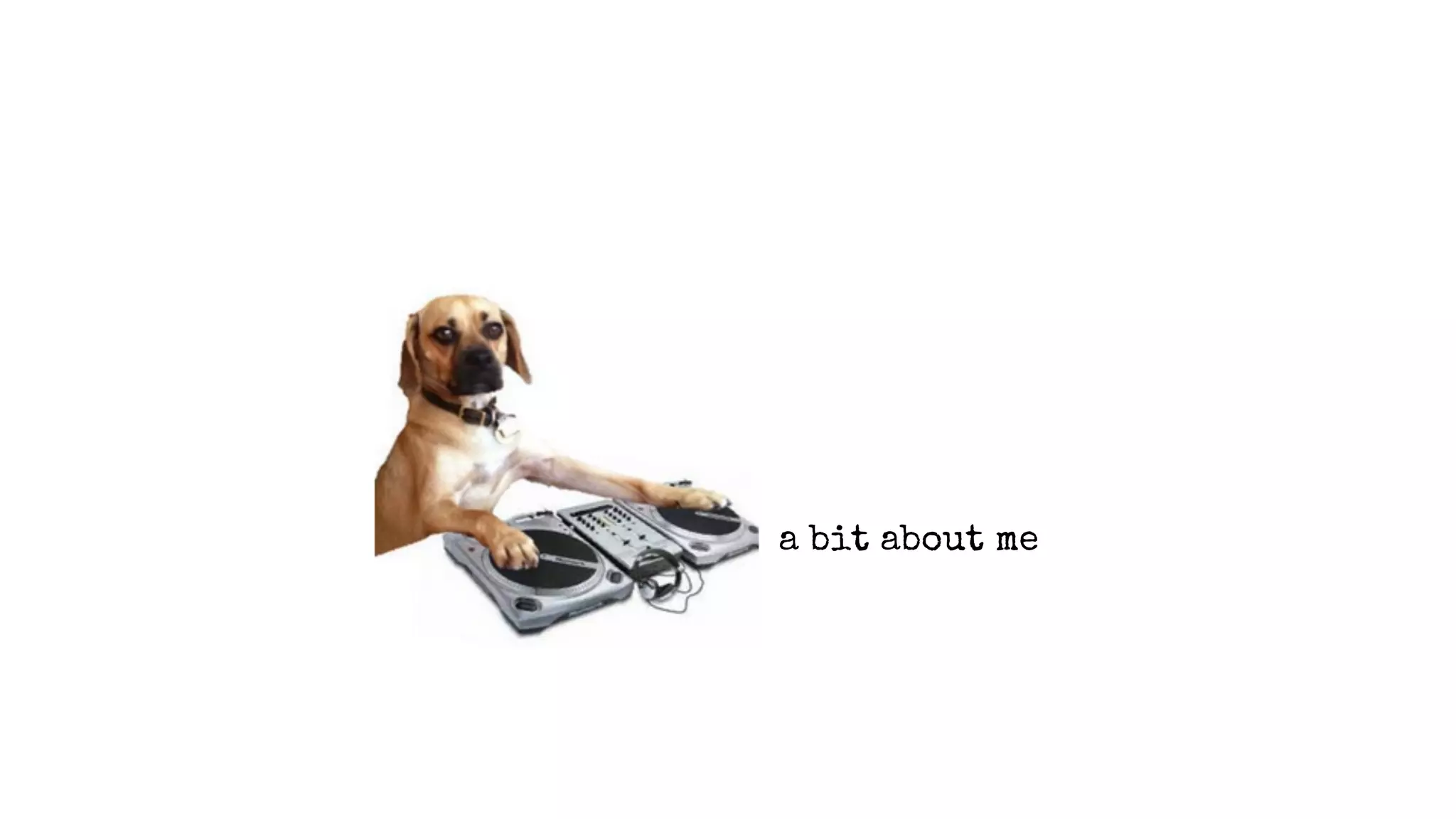 a bit about me
 