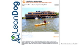 Plain Dealer: Cool Spaces, Aug 2015
 