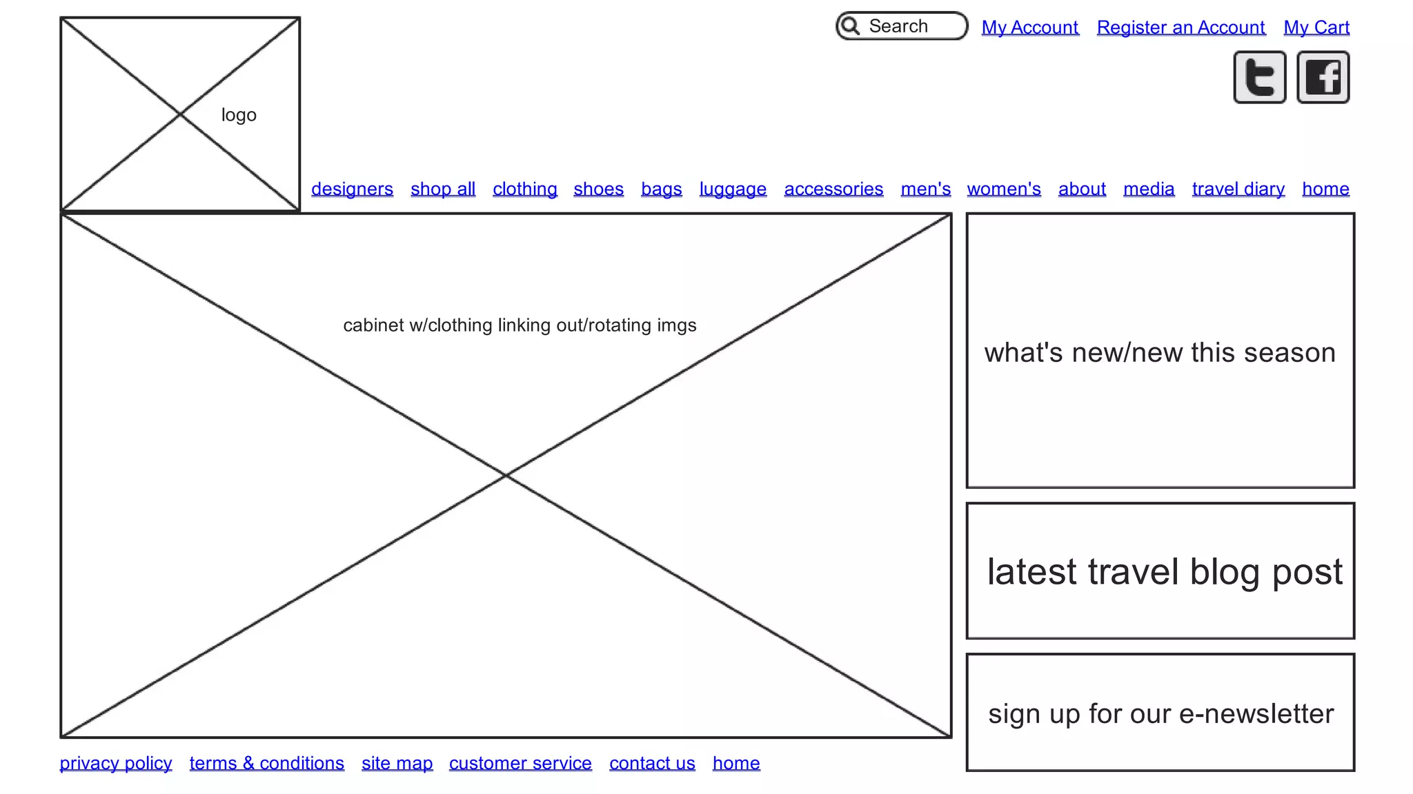 logo
what's new/new this season
privacy policy terms & conditions site map customer service contact us home
designers shop all clothing shoes bags luggage accessories men's women's about media travel diary home
latest travel blog post
My Account Register an Account My CartSearch
sign up for our e-newsletter
cabinet w/clothing linking out/rotating imgs
 