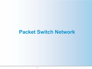 Packet Switch Network




      11
 