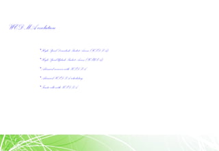 WCDMA evolution
•HighSpeed DownlinkPacket Access (HSDPA)
•HighSpeed Uplink Packet Access(HSUPA)
•Advanced receivers withHSDPA
•Advanced HSDPA scheduling
•Femto cells withHSDPA
 