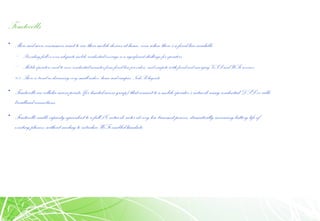 Femtocells
• More and more consumers want to use their mobile devices at home, even when there’s a fixed line available
– Providing full or evenadequate mobile residentialcoverage is a significant challenge for operators
– Mobile operators need to seize residential minutes from fixed line providers, and compete withfixed and emerging VoIPand WiFiservices
=> There is trend indiscussing verysmallindoor, home and campus NodeB layouts
• Femtocells are cellular access points (for limited access group) that connect to a mobile operator’s network using residential DSL or cable
broadband connections
• Femtocells enable capacity equivalent to a full 3G network sector at very low transmit powers, dramatically increasing battery life of
existing phones, without needing to introduce WiFi enabled handsets
 