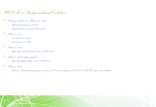 WCDMA Background and Evolution
• First major milestone wasRelease ‘99, 12/99
– Full set of specifications by 3GPP
– Targeted mainly on access part of the network
• Release 4, 03/01
– Core network was extended
– markets jumped over Rel 4
• Release 5, 03/02
– High Speed Downlink Packet Access (HSDPA)
• Release 6, end of 04/beginning of 05
– High Speed Uplink Packet Access (HSUPA)
• Release 7, 06/07
– Continuous Packet connectivity (improvement for e.g. VoIP), advanced features for HSDPA (MIMO, higher order modulation)
 
