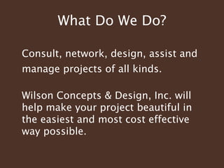 Wcd Lecture WCD Introduction | PPT