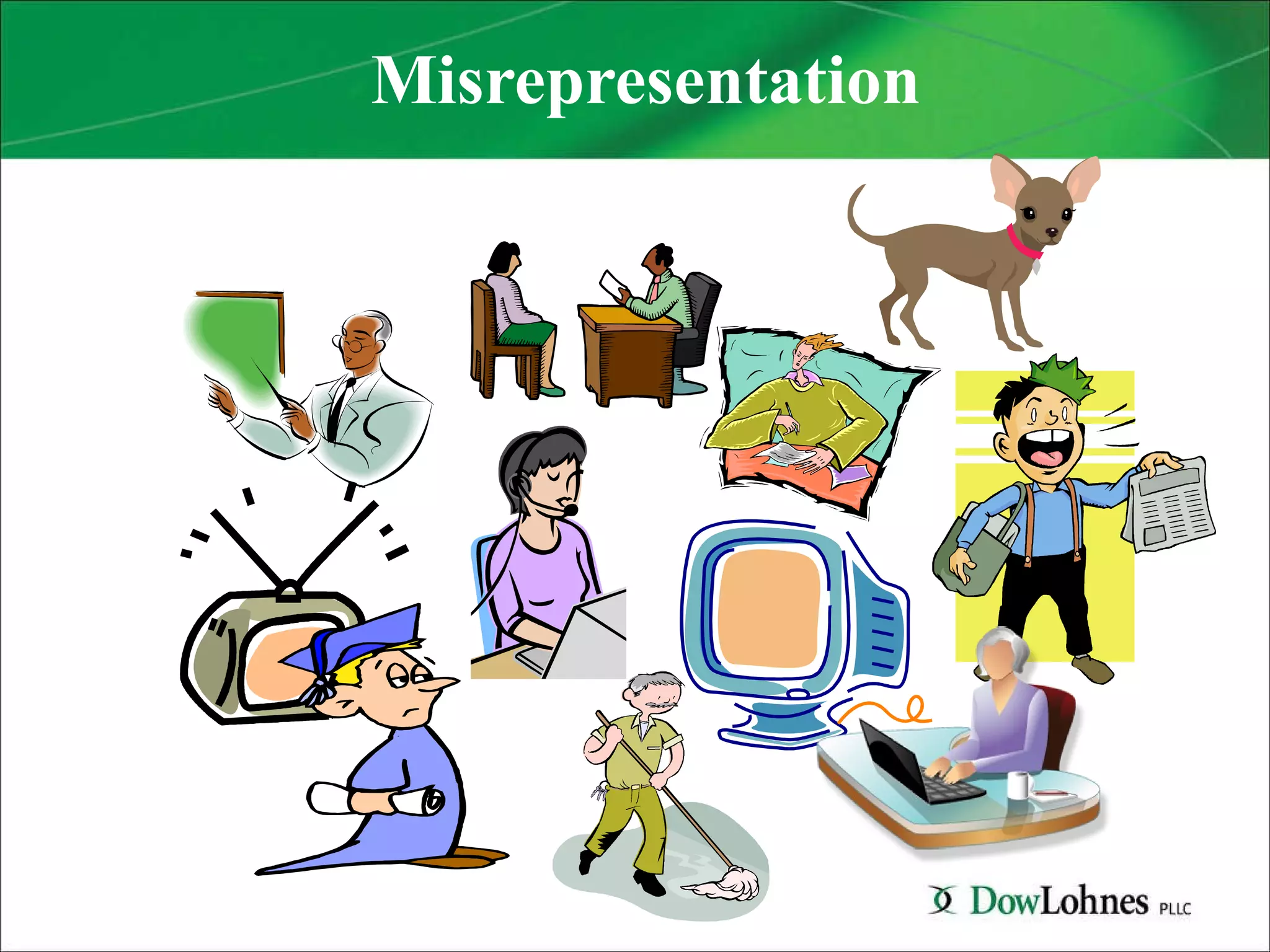 Misrepresentation 