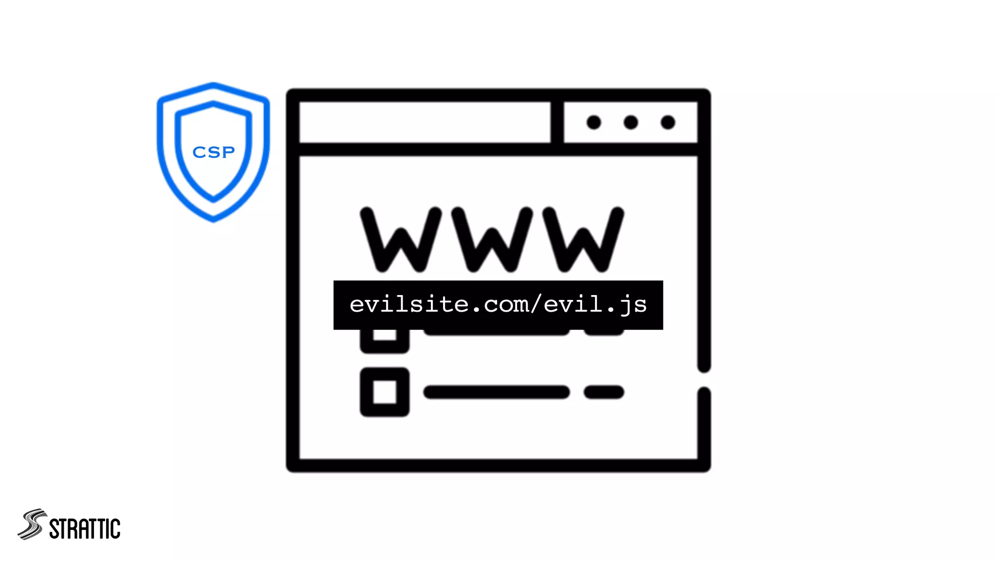 fonts.google.comgoogle-analytics.commysite.com/img.jpgevilsite.com/evil.js
CSP
 
