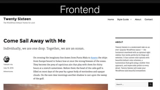 Frontend
 