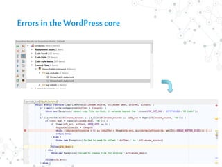 Looking at WordPress through the eyes of a Software Researcher