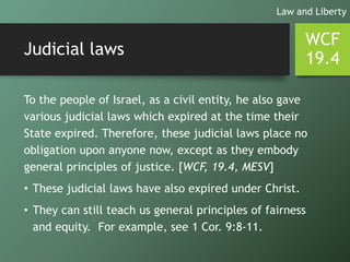 WCF Chapter 19 - The Law of God | PPTX