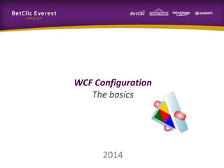 2014
WCF Configuration
The basics
 
