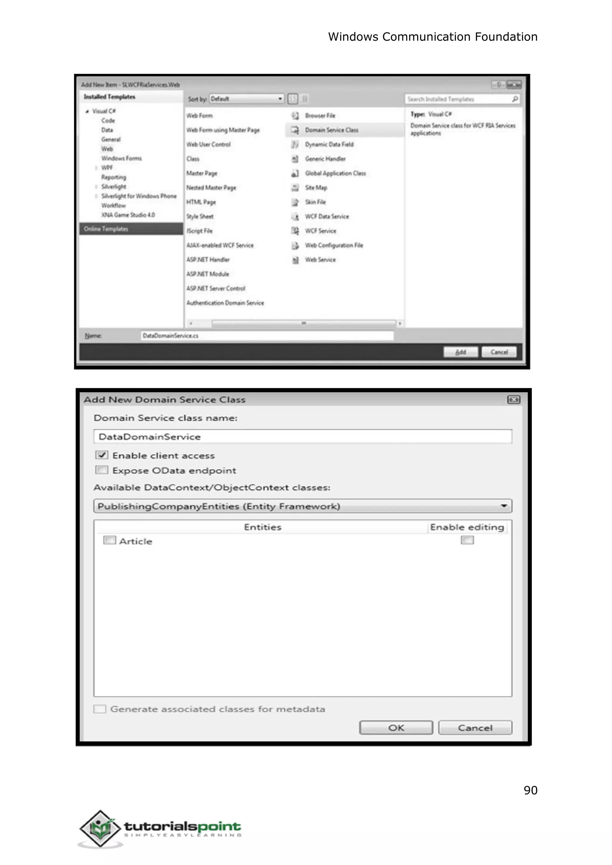 Windows Communication Foundation
90
 