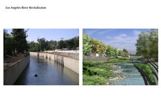 Los Angeles River Revitalizaion




Before                            After
 