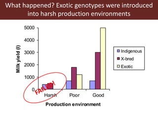 Innovative use of conventional and new technologies to unravel breed options for smallholder dairy production in Africa